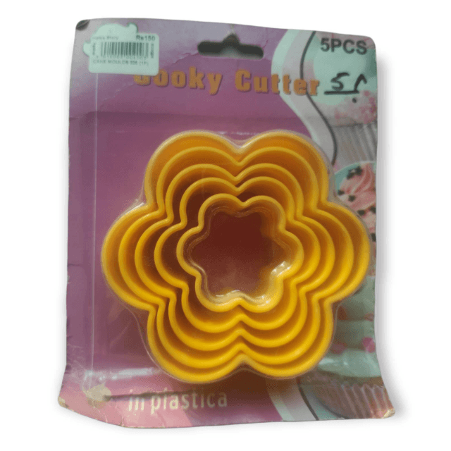 Flower Cookie Cutter Orange