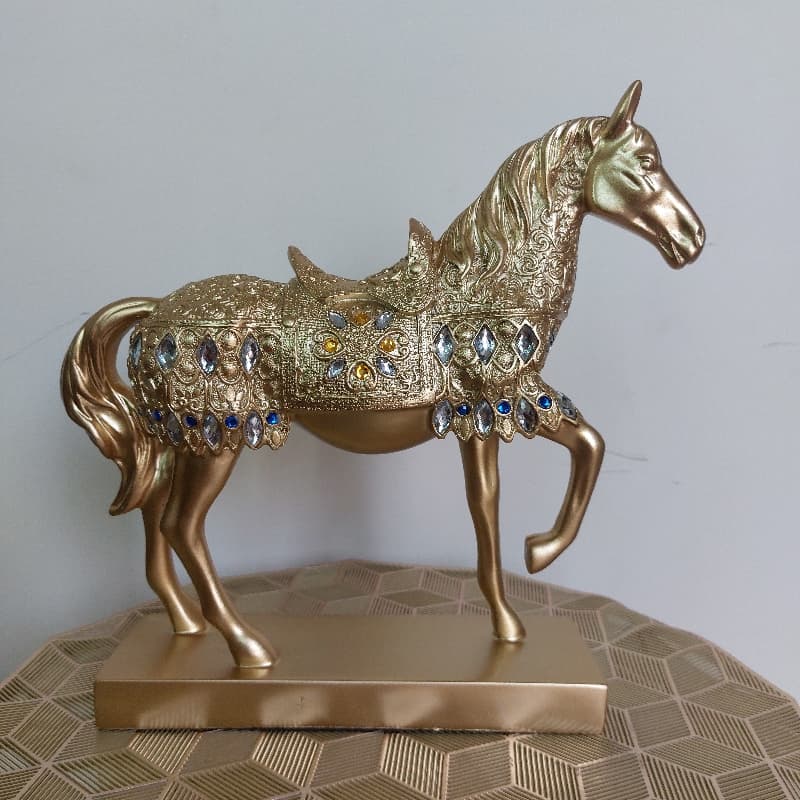 Resin horse